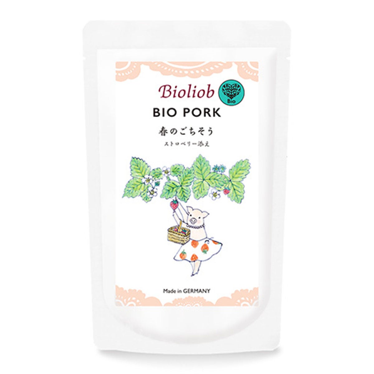 Bioliob ビオ ポーク 春のごちそう ストロベリー添え | わん子ん家ひま